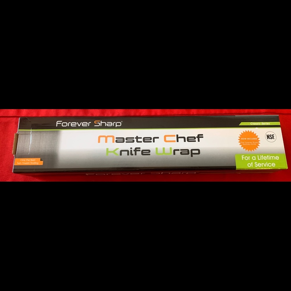 Forever Sharp-Master Chef- Knife Wrap